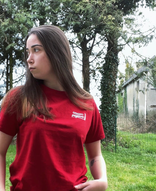 T-shirt petits paysans Rouge