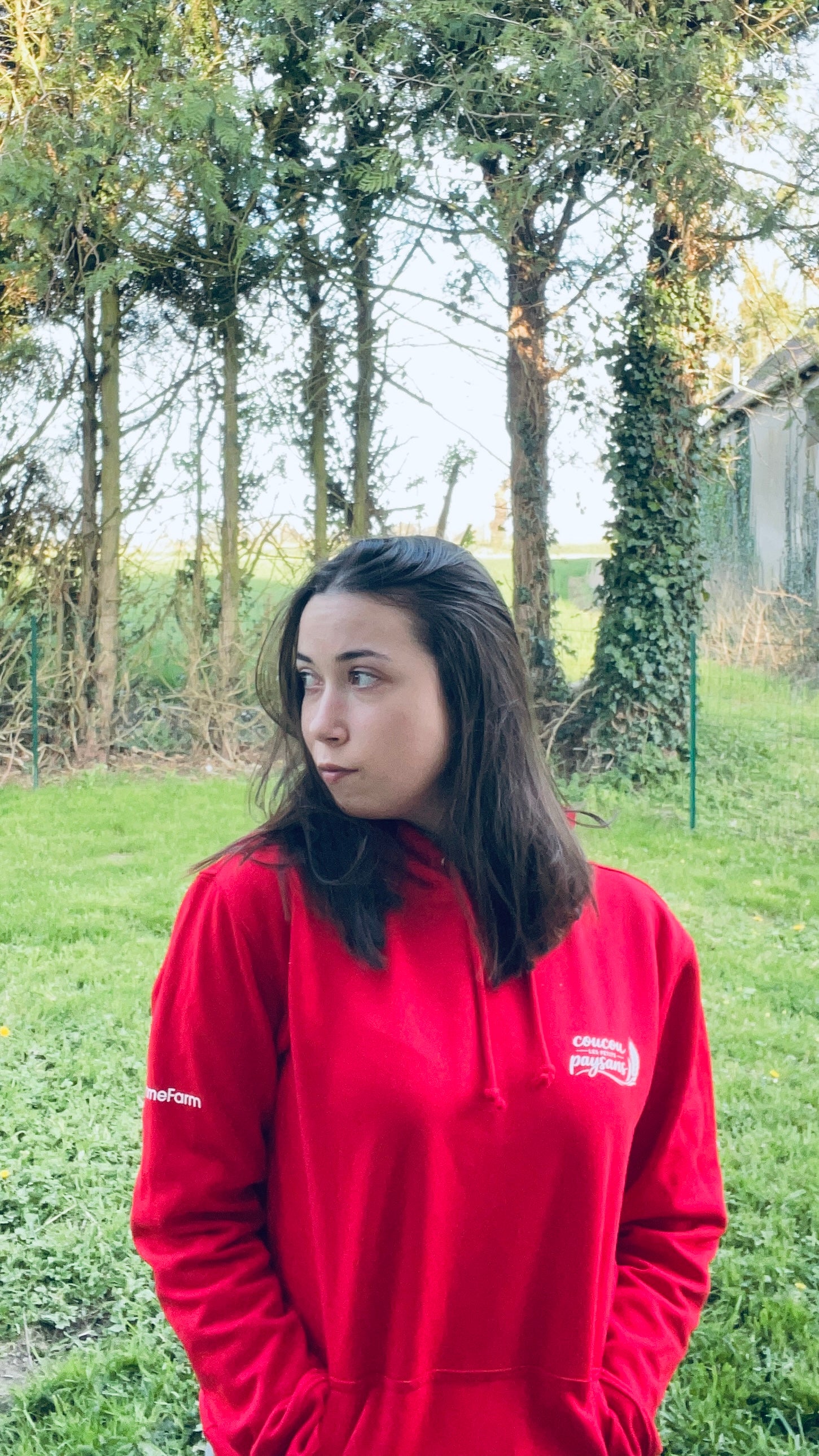 Pull petits paysans Rouge